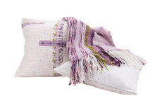 Load image into Gallery viewer, Jacarandá 1: Bed scarf and cover pillows set
