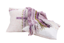 Load image into Gallery viewer, Jacarandá 1: Bed scarf and cover pillows set