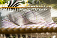 Load image into Gallery viewer, Jacarandá 1: Bed scarf and cover pillows set