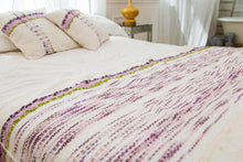 Load image into Gallery viewer, Jacarandá 2 : Bed scarf and cover pillows set