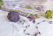 Load image into Gallery viewer, Jacarandá 2 : Bed scarf and cover pillows set