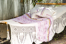 Load image into Gallery viewer, Jacarandá 1: Bed scarf

